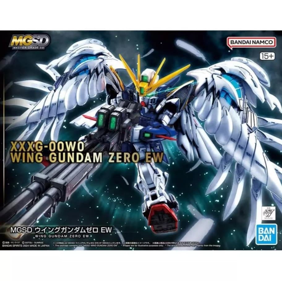 BANDAI MGSD 飛翼鋼彈零式EW 天使鋼彈 新機動戰記 鋼彈W 無盡的華爾滋 5067432