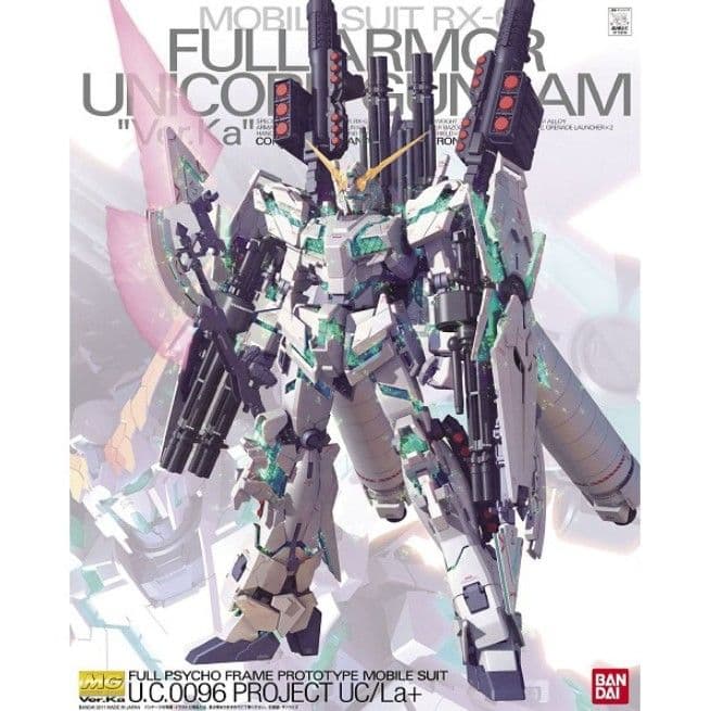BANDAI MG 1/100 RX-0 全裝備獨角獸 Ver.ka 5061589