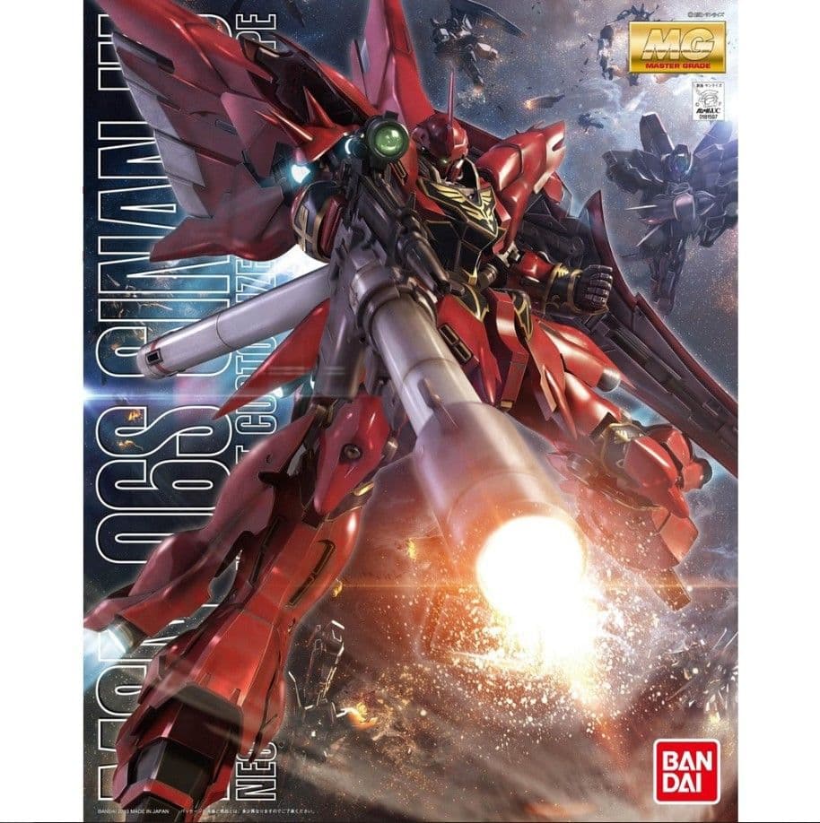 BANDAI MG 1/100 MSN-06S 新安州 動畫配色 附專用火箭炮 5061609