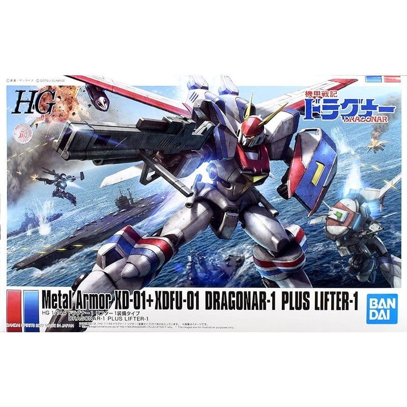 BANDAI HG 1/144 機甲戰記龍騎兵 龍騎兵1號 Lifter 1 裝備型 5063407