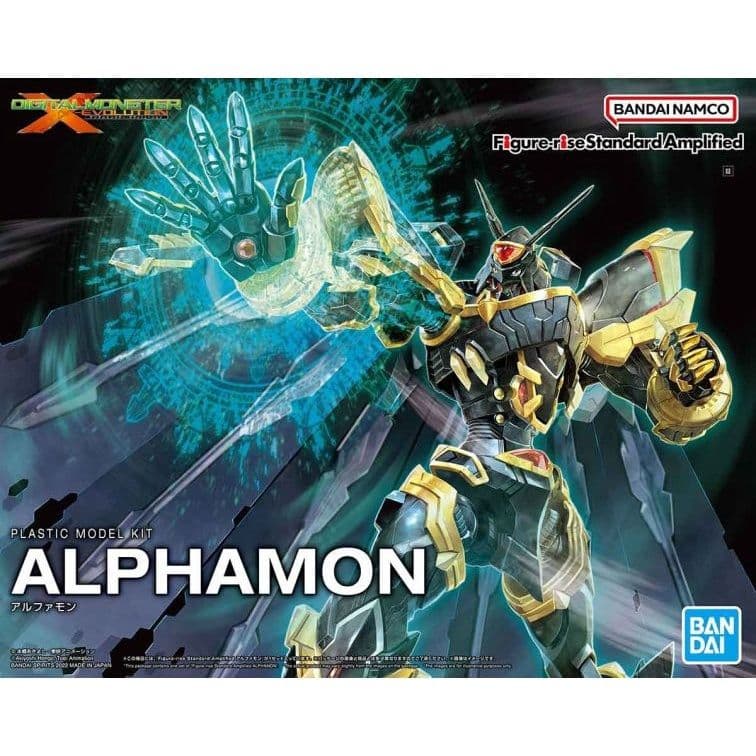 BANDAI Figure-rise Standard 數碼寶貝 阿爾法獸 增幅版 組裝模型 5063365