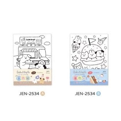 九達 小快樂 著色紙(25K) JEN-2534