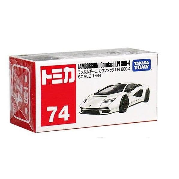 TOMICA 多美小汽車 #74 藍寶堅尼 Countach LPI800-4