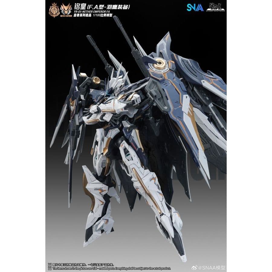 SNAA 1/100 RY-05 羽鷹之魂 銘皇.F.A型-羽鷹裝備 NETHER EMPEROR 組裝模型