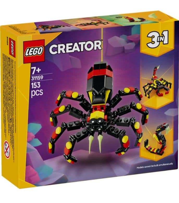 LEGO 31159 CREATOR 野生動物：驚奇蜘蛛