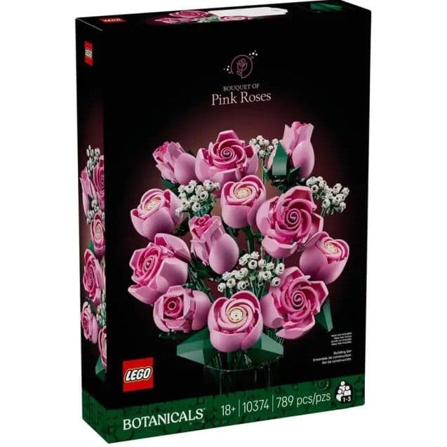 LEGO 10374 粉紅玫瑰花束