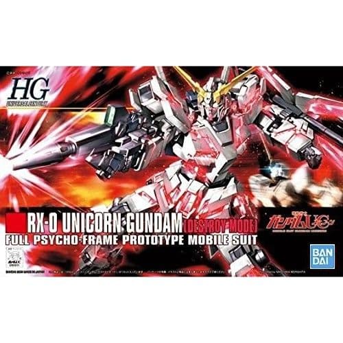 BANDAI HGUC 1/144 #100 RX-0 獨角獸 毀滅模式 5057399