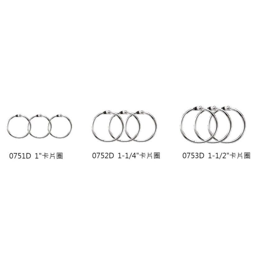 SDI手牌 卡片圈 0751D/0752D/0753D