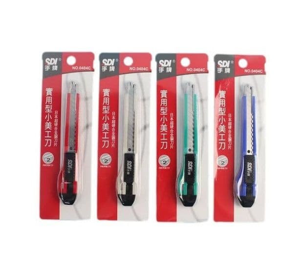 SDI手牌 實用型小美工刀 0404C
