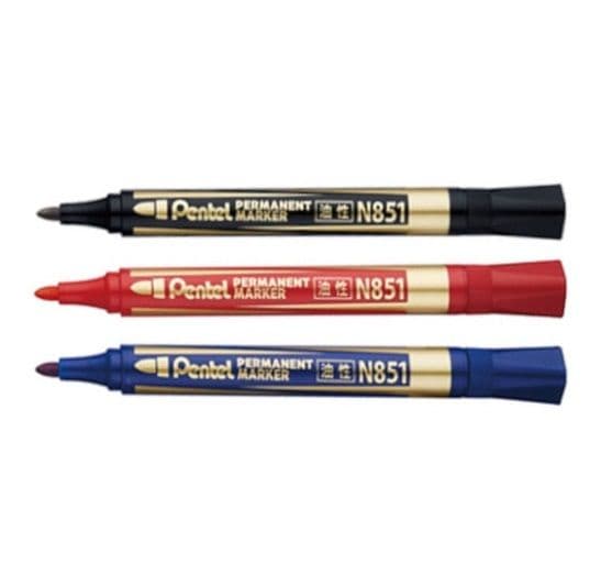 Pentel 飛龍 油性筆(圓頭) N851