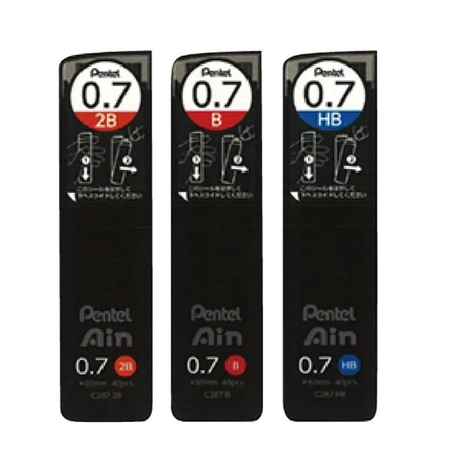 Pentel 飛龍 Ain 自動鉛筆芯 0.7 C287