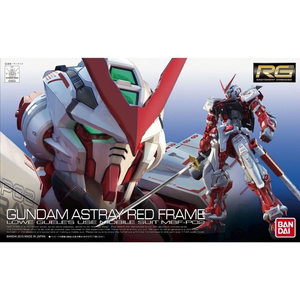 BANDAI RG 1/144 #19 MBF-P02 紅異端 5061618