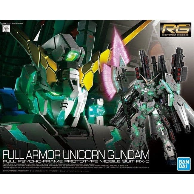 BANDAI RG 1/144 #30 RX-0 全裝甲型獨角獸 1號機 5055586