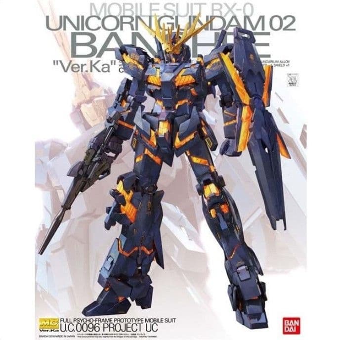 BANDAI MG 1/100 RX-0 獨角獸鋼彈 2號機 報喪女妖 Ver.Ka 5061593