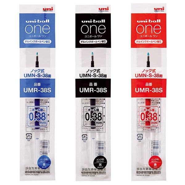三菱 0.38 uni-ball ONE鋼珠筆芯 UMR-38S