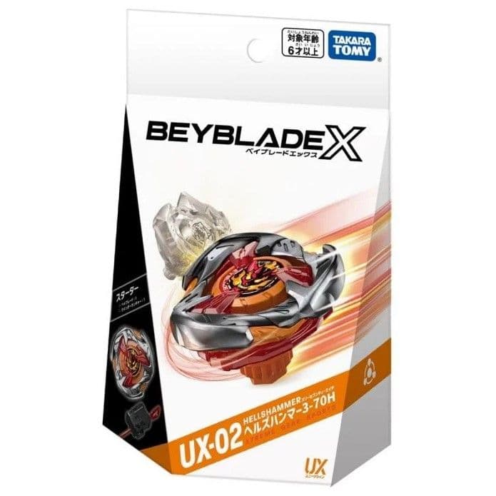 TAKARA TOMY 戰鬥陀螺X UX-02 惡魔戰槌