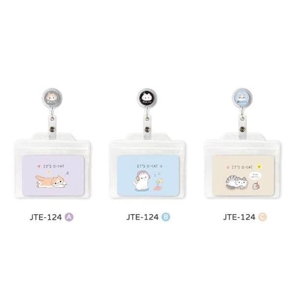 九達 O-CAT 貓咪棉繩證件夾套組 JTE-124