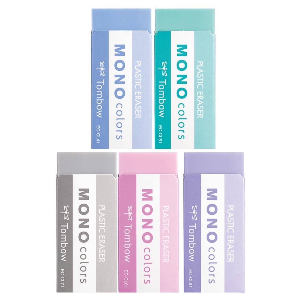 蜻蜓 MONO colors彩色橡皮擦