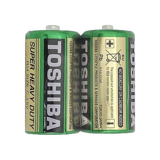 東芝 環保碳鋅電池2號 (2入)