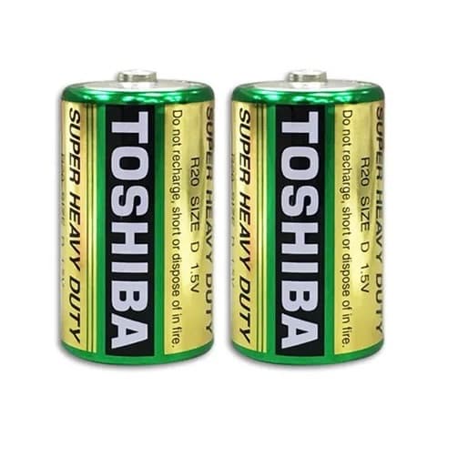 東芝 環保碳鋅電池1號 (2入)