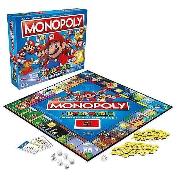 孩之寶 MONOPOLY 地產大亨歡慶超級瑪利歐紀念版 HSB-E9517