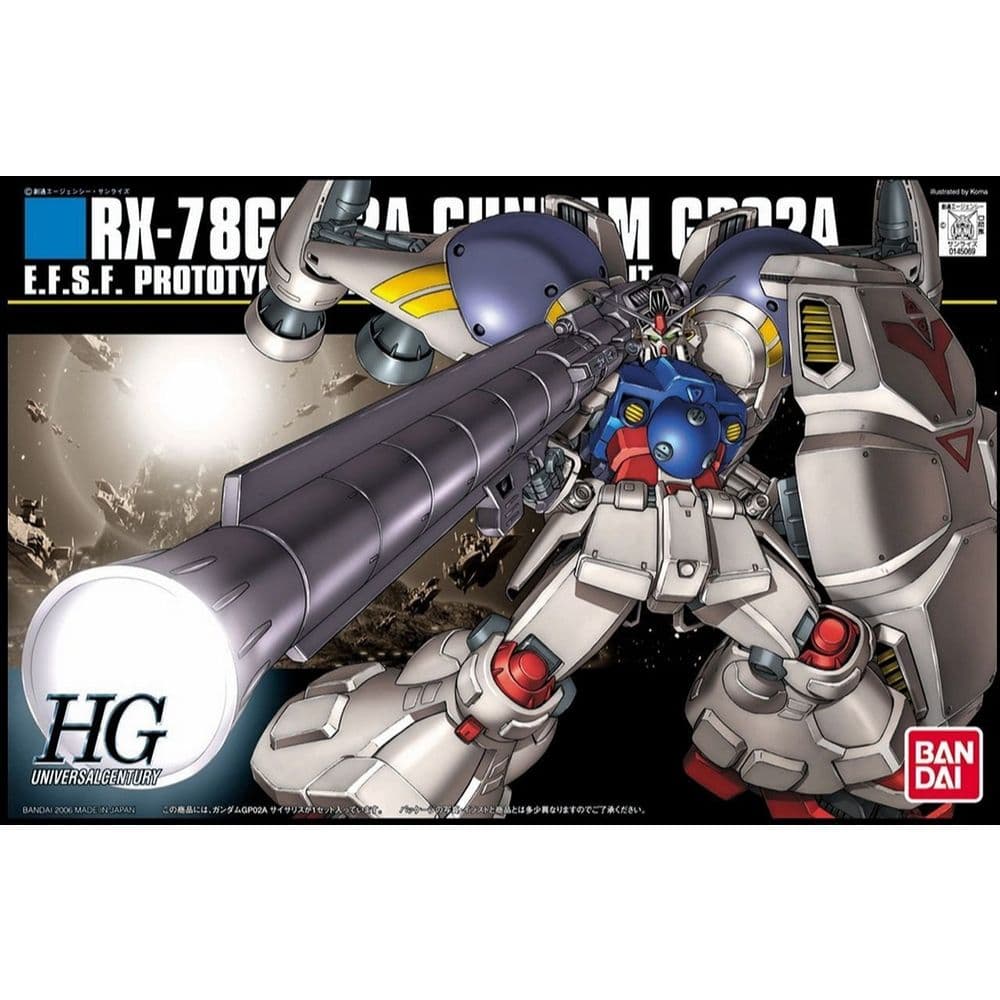 BANDAI HGUC 1/144 #066 RX-78GP02A 鋼彈試作二號機 5055719