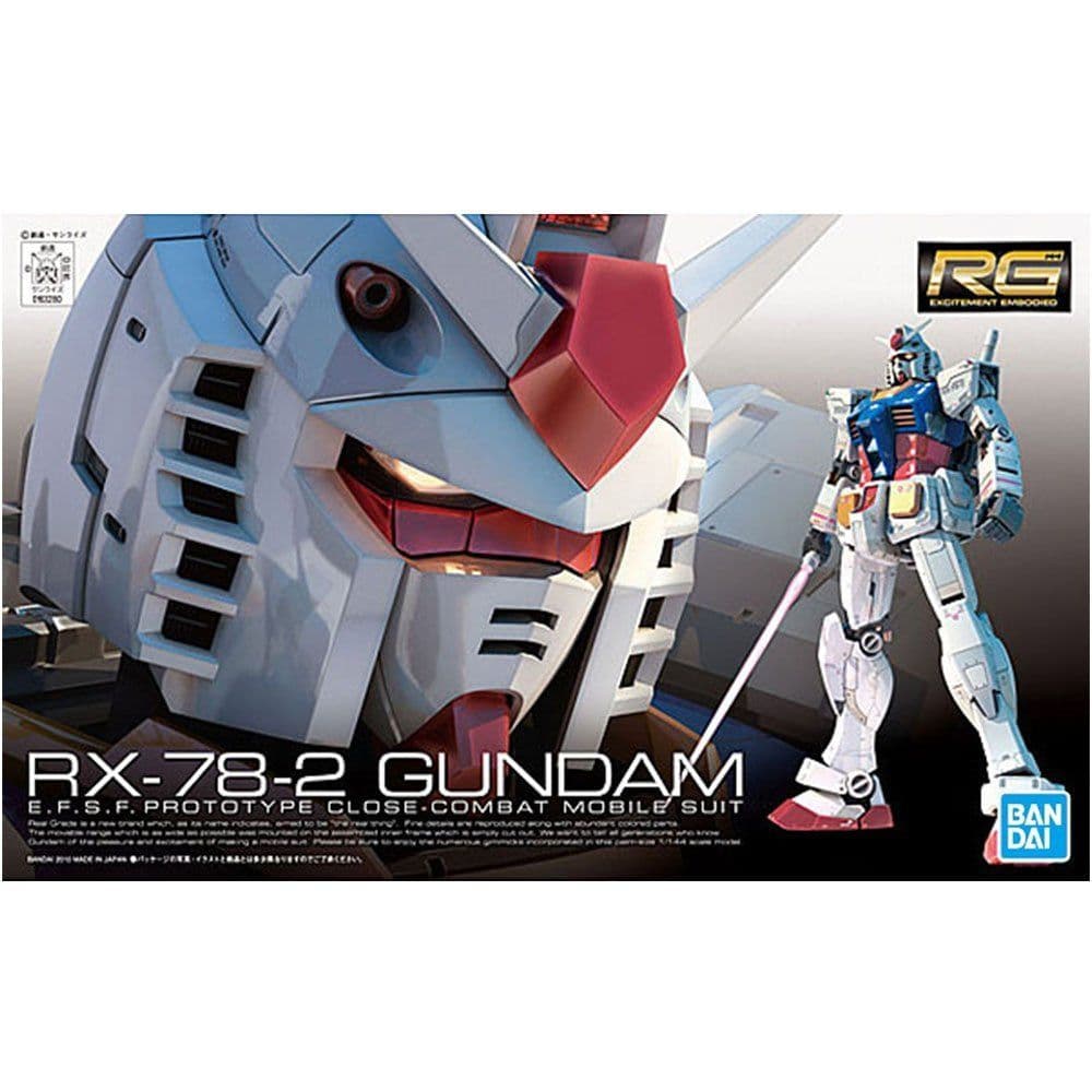 BANDAI RG 1/144 #01 RX-78-2 初鋼 初代鋼彈 5061594