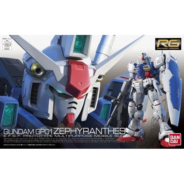 BANDAI RG 1/144 #12 RX-78 GP01 傑菲蘭沙斯 試作1號機 5061824
