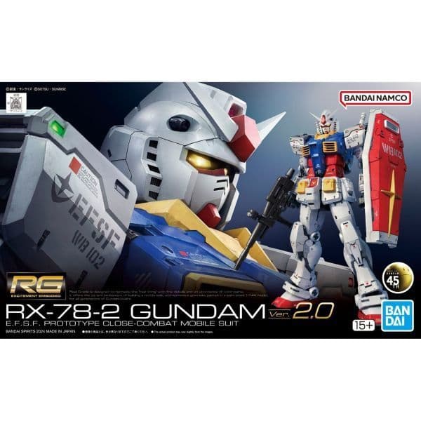 BANDAI RG 1/144 #40 RX-78-2 初鋼 Ver.2.0 5067155