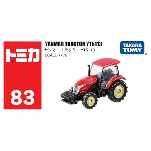 TOMICA 多美小汽車 #83 洋馬 紅色拖拉機 YANMAR TRACTOR YT5113