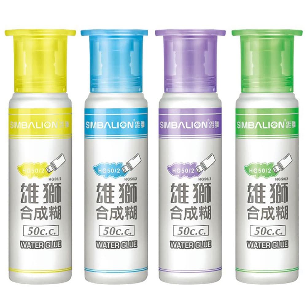 雄獅 合成糊 單頭軟膠(50cc) HG50/2