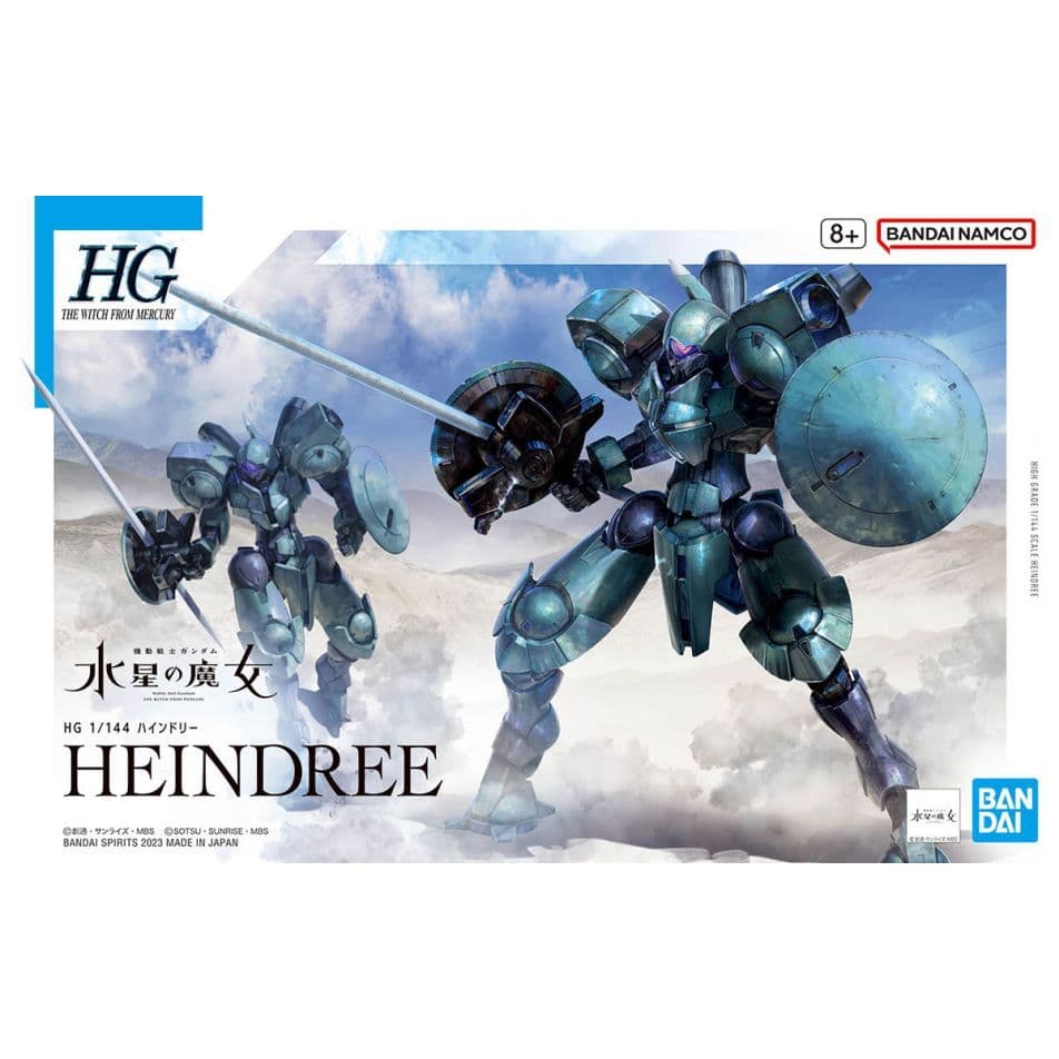 BANDAI HG 1/144 #16 水星的魔女 海因德利 5065101