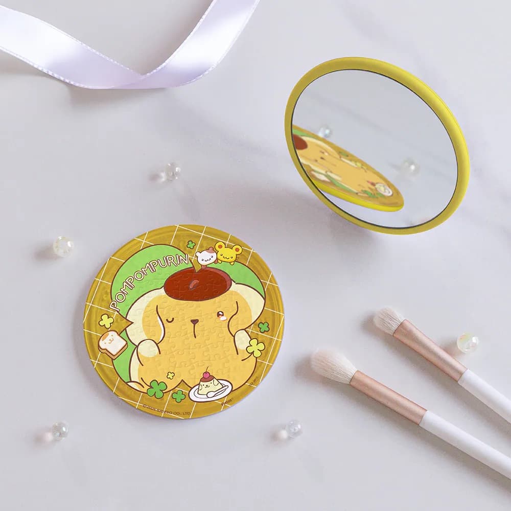 Pintoo 三麗鷗系列 撒嬌鬼布丁狗 隨身鏡 PA1037