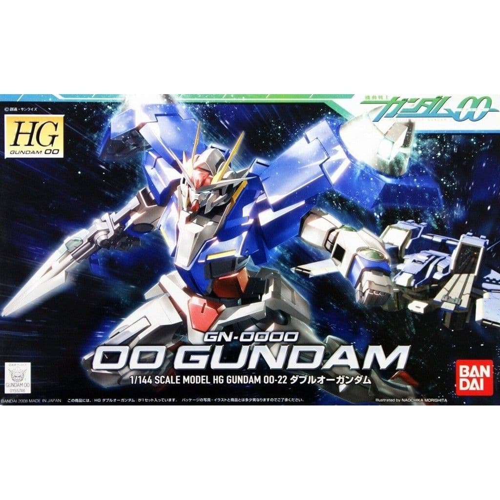 BANDAI HG00 1/144 #22 GN-0000 00鋼彈 5059234