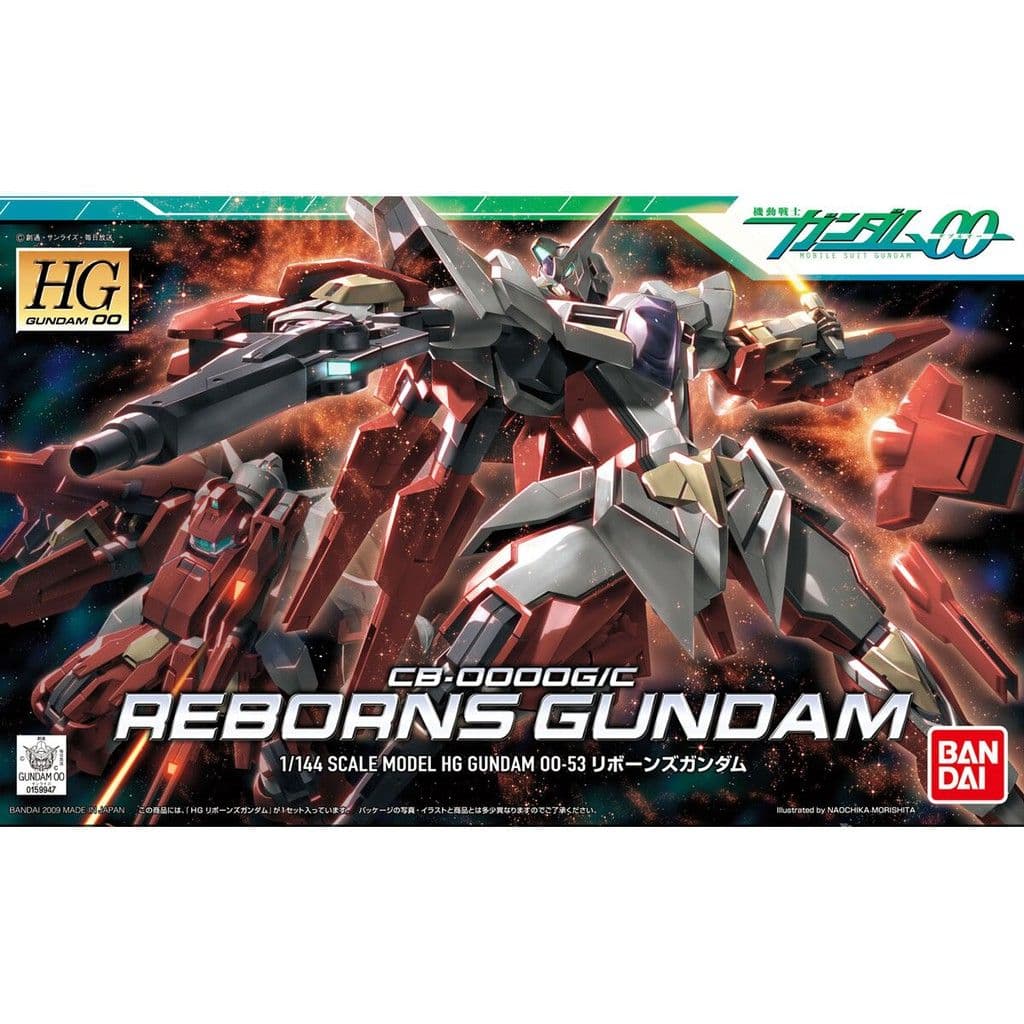 BANDAI HG00 1/144 #53 CB-0000G/C 再生鋼彈 5057934